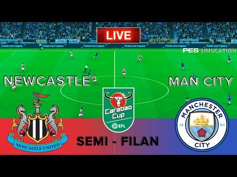 🔴LIVE | Newcastle vs Manchester City - Carabao Cup 2025/26 Full Match - PES 2021