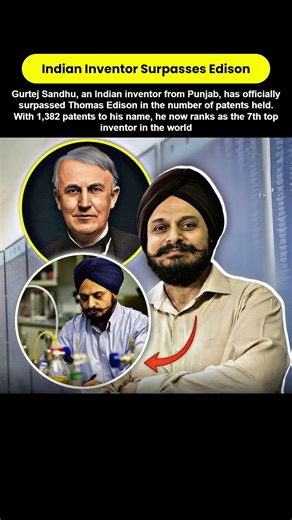 Indian Inventor Surpasses Edison #shortsfeed #edison #invention #viral #research