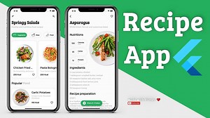 Recipe Flutter App Ui Kit - Speed Code Tutorial