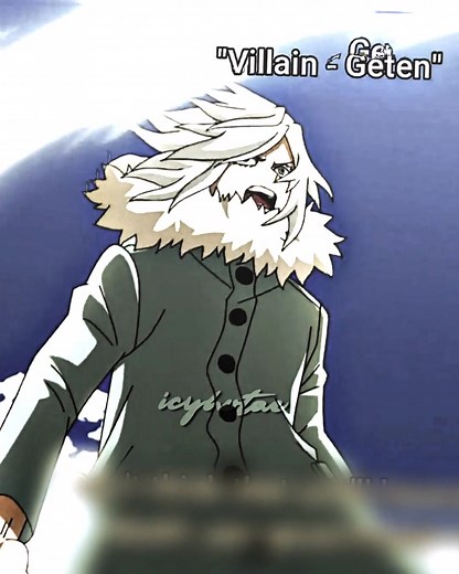 Geten Himura MHA Edits and Ice Quirk - My Hero Academia Villain