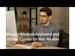 ⌨️ Macally Wireless Keyboard and Mouse Combo for Mac Review 🖱️