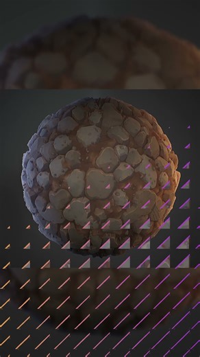 Stone Ground Texture for games | Substance Designer #gamedev #stylized #texture