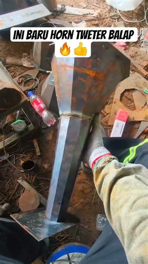 Ini baru horn tweter balap 🔥. #horn #tweter #wow #welder #mantap #kreatif #skill