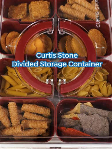 No more mixing flavors 🙅‍♀️ This divided container keeps everything in its place 🍽️🧊🧡 #LoveHSN#Food#Storage#MealPrep