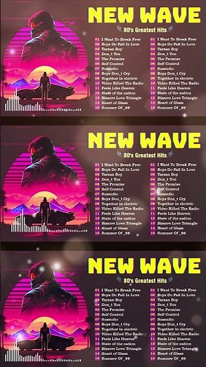 New Wave 💚 New Wave 80s Music Collection ~ Most Requested Disco : I Want To Break Free, Tarzan Boy