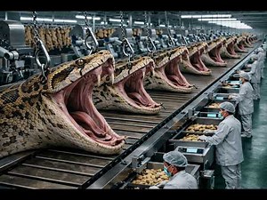 You Won’t Believe How AI Farms Pythons for Meat and Leather