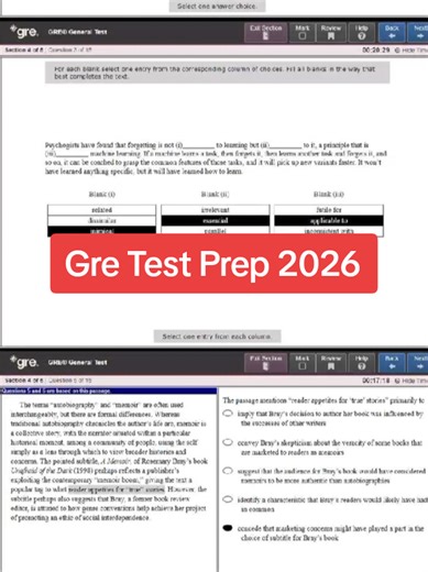 Gre Test Prep 2026 #onlineexam #greonline #gmat #greonlineexam