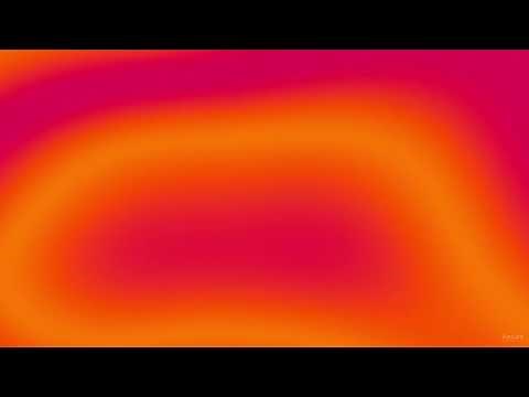 3 Hour 4K UHD Pink & Orange Liquid Gradient | LED Mood Light