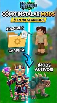 Cómo Instalar Mods en Hytale en 90 Segundos
