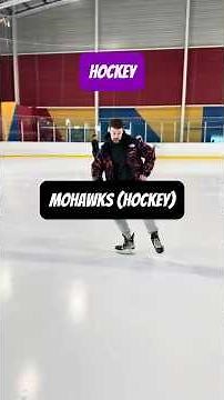 How to do a hockey mohawk! #figureskating #iceskating #hockey
