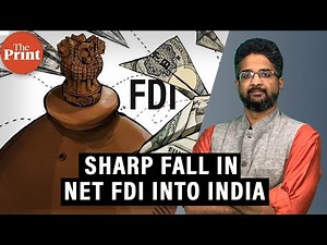 Why net FDI inflows fell to a 12-year low in April-October 2024