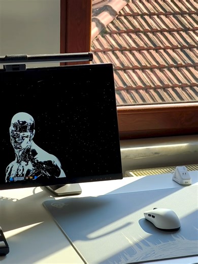 Natural light >>> #pc #pcsetup #tech #techtok #setup