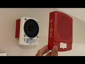 Installing LED Wheelock Speaker/Strobes to Replace MASS Horn Strobes | Fire Alarm System Upgrade
