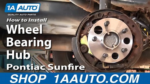 How to Replace Wheel Bearing Hub Assembly 1995-2005 Pontiac Sunfire