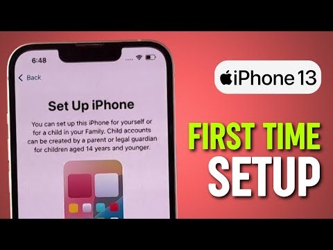 iPhone 13 First Time Setup — Complete Beginner Tutorial