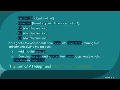 How to Efficiently Insert Records into a PostgreSQL Table Using Data from Another Table