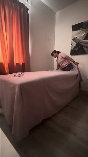 Preparing the Massage Table Before My Client Arrive