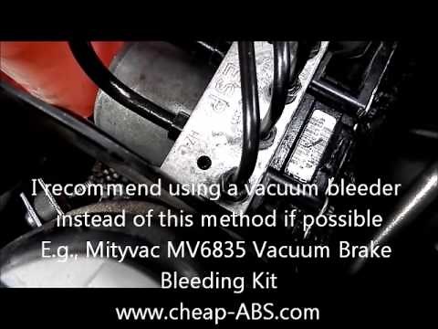 How to remove the ABS module from a 2005 Audi A6 for repair