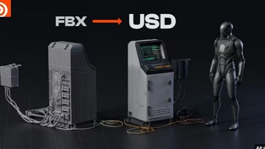 Houdini Solaris资产转换自动化的强大功能