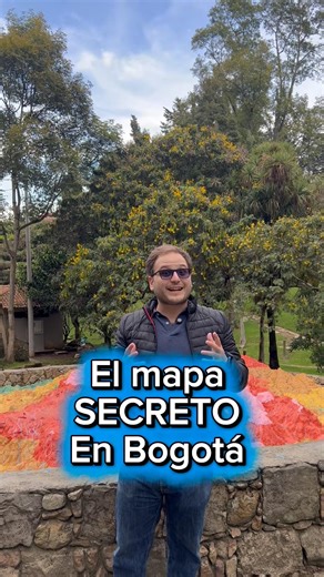 The SECRET map in BOGOTA #colombia #bogota