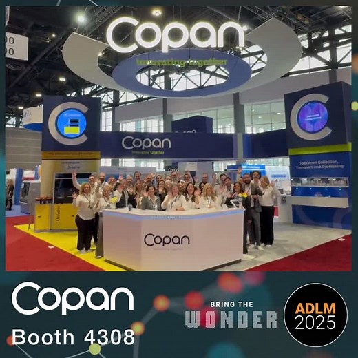 #adlm2025 #copandiagnostics #labexpo #openingday | COPAN Diagnostics, Inc.