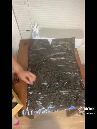 Trash Bag Dress Transformation for Anything But Clothes Party