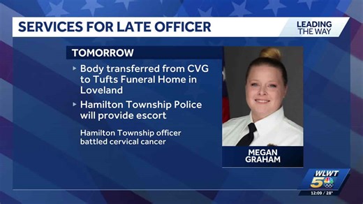 Hamilton Township police announce funeral arrangements for officer who died after battle with cancer