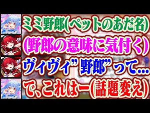 【ヴィヴィ野郎】ぺこらのあだ名の『野郎』の真の意味に気付いたマリンと即話題を変えるぺこちゃんww【ホロライブ/兎田ぺこら/綺々羅々ヴィヴィ/宝鐘マリン】