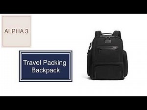 [TUMI] Alpha3 02603589D3 Packing Backpack