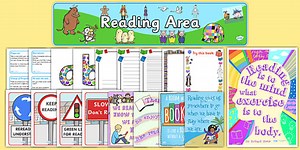 Reading Book Area Resource Pack