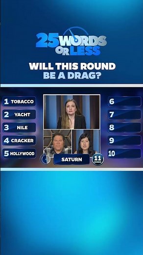 Will this round be a drag? 💰️ $10,000 is on the line! 🫣 #25WordsorLess #gameshow #meredithvieira