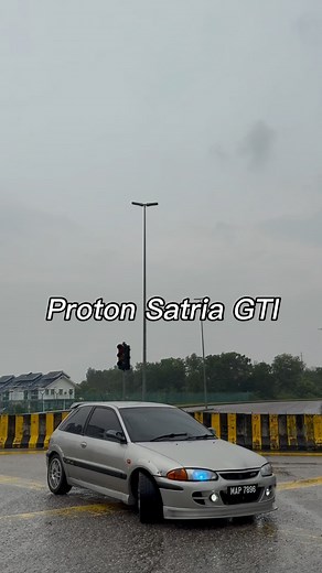 4K views · 52 reactions | 你老豆当年的最爱❤️。 Proton Satria 1.8 GTI (1999y)...