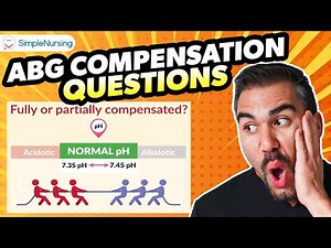 ABG Compensation Questions Nursing Students NEED to Know for the NCLEX | Arterial Blood Gas Review
