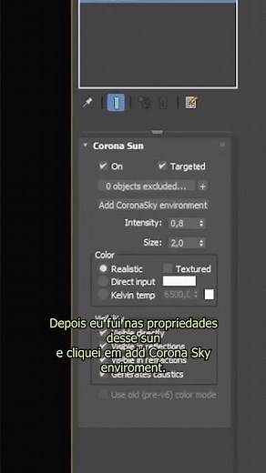 Iluminação externa com o 3ds max e Corona Renderer