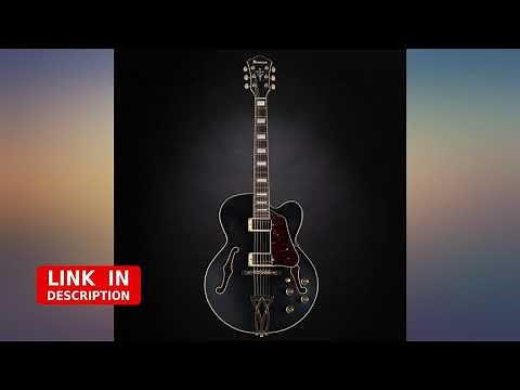 Ibanez Artcore Series AF75G Hollowbody Electric Guitar Flat Black review