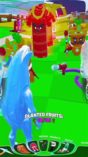 ALL FRUITS Admin Codes N FRUITS VS BRAINROTS #fortnite #brainrot #gaming
