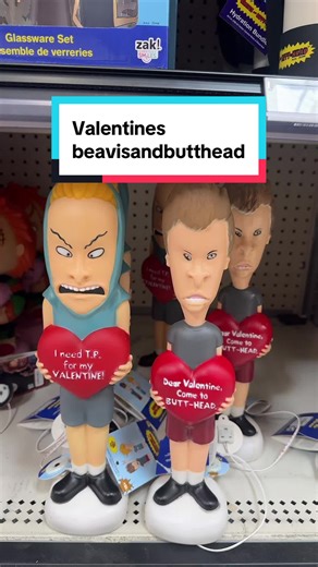 😂😂😂oh gosh Beavis and Butt-Head valentines at Walmart ❤️💌💘 #beavisandbutthead #zak #ValentinesDay #valentinesdaygiftideas #fyp