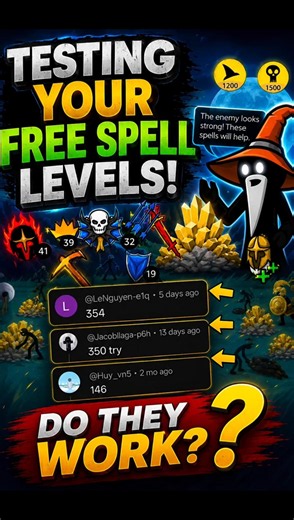 Testing Your FREE Spell Levels! 🔥