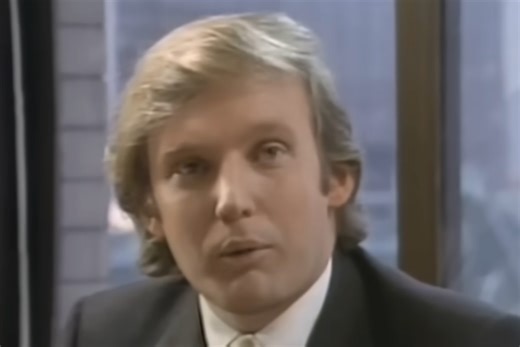 As war rages, Trump posts video of himself every year since 1980