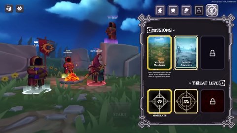 Spell Brigade introduces a new frozen map in its early build