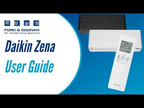 Daikin Zena User Guide