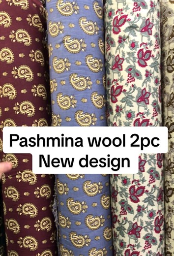 Pashmina wool 2pc new design sale rates vip design #fyp #foryou #foryoupage