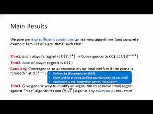 Oral Session: Fast Convergence of Regularized Learning in Games