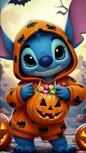 ​STITCH'S HALLOWEEN COSTUME REVEAL IS UNBELIEVABLE! 😱🎃 | Disney Shorts