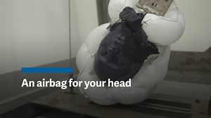 74K views · 619 reactions | This innovative airbag for your head could protect you better than a traditional helmet. | Quartz | Facebook