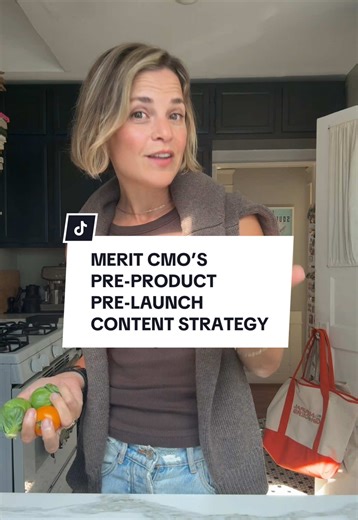 @MERIT Beauty didn’t let the pre-product stage stop them from creating content and building a brand. They started with an IG profile sharing inspirational content related to their ideal customer before they even had a brand name just to start the narrative and cultivate connection. 10,000 followers later (pre-launch) it worked. 🤸🏼 I’m not saying this is the status quo in 2026 (they did that in 2020) but it’s lines up with the advice I give founders I’m mentoring inside my Incubator program, or