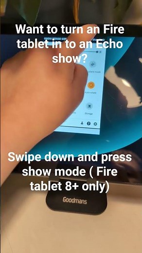Extra Fast Tutorial - Turning a Fire tablet in to an echo show. #amazongadgets #echoshow