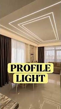 how to install profile light without false ceiling #light #shorts