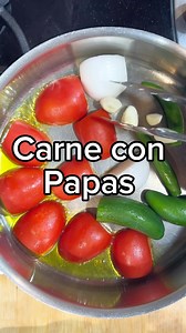 331K views · 23K reactions | Carne con Papas y Salsa Roja! Recipe:...