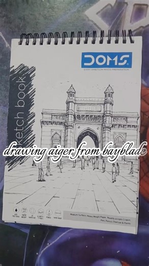 Drawing auger from bayblade l#shorts #animeeart #aiger #animedrawing